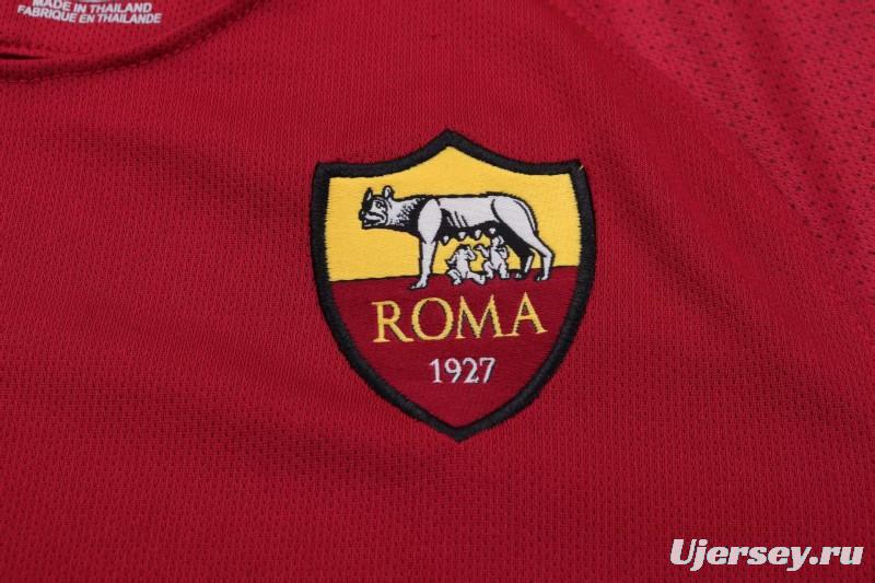 Retro Kids 17/18  AS Roma Home Jersey