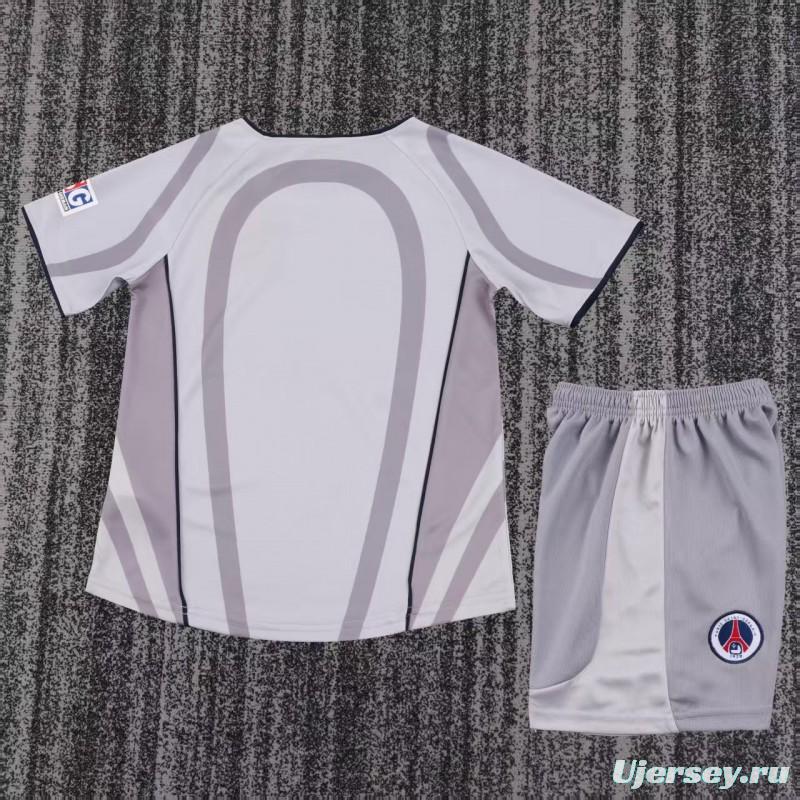 Retro Kids 01/02 PSG/Paris Saint-Germain Away Jersey