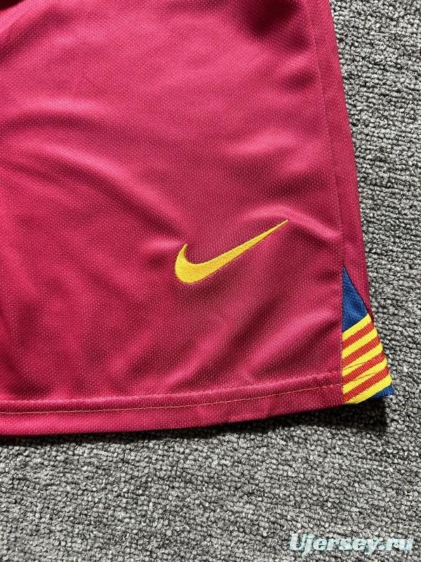 Retro Kids 05/06 Barcelona Home Long Sleeve UCL Jersey