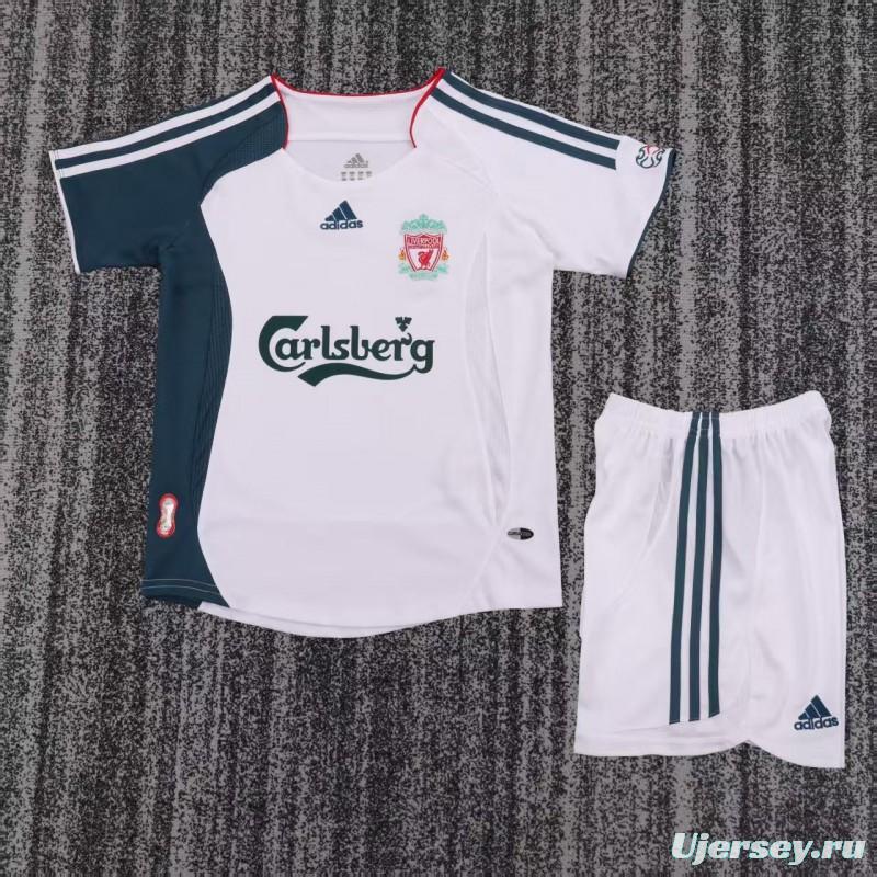 Retro Kids 06/08  Liverpool Away Jersey