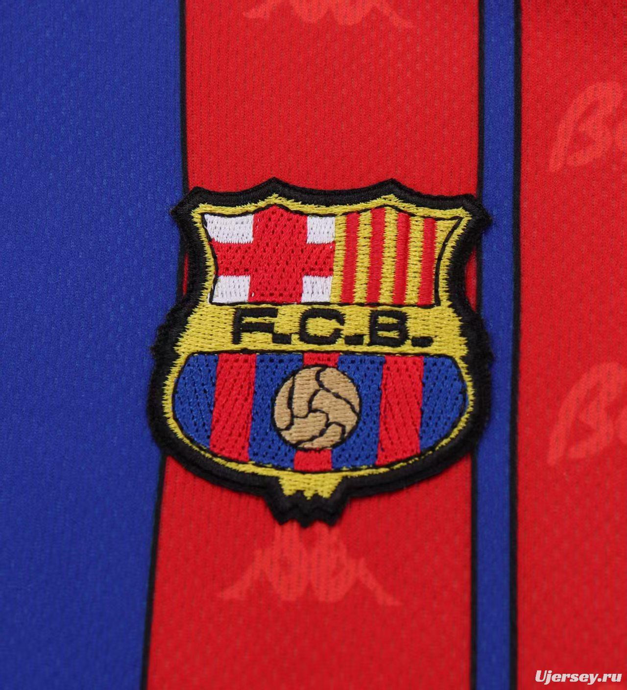 Retro Kids 97/98 Barcelona Home Jersey