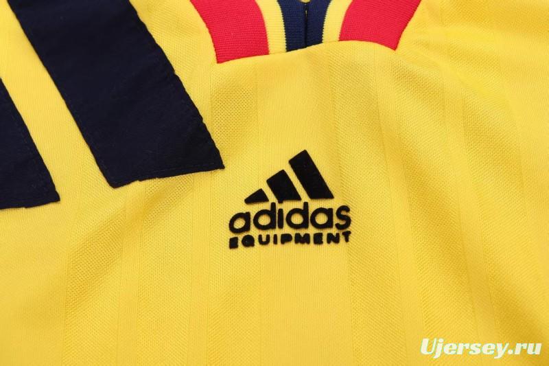 Retro 1993/94 Kids Arsenal Yellow & Black Away Jersey