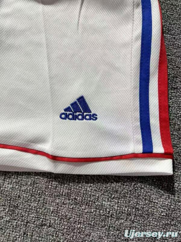 Retro Kids 1998 France Home Long Sleeve Jersey