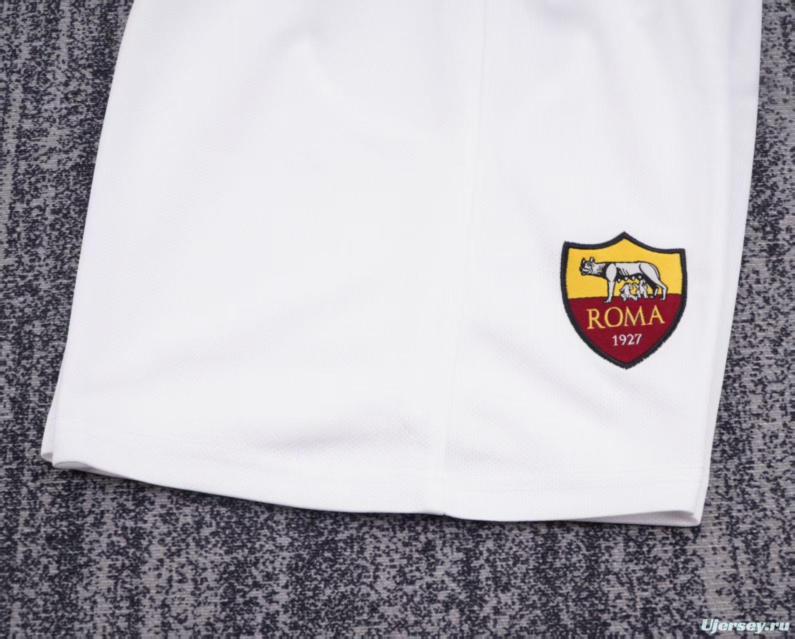 Retro Kids 14/15 AS Roma Maroon Home Jersey