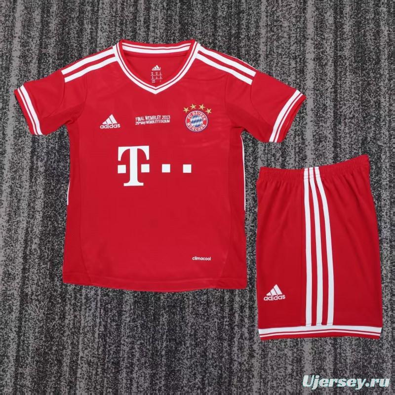 Retro Kids 13/14 Bayern Munich Home Jersey