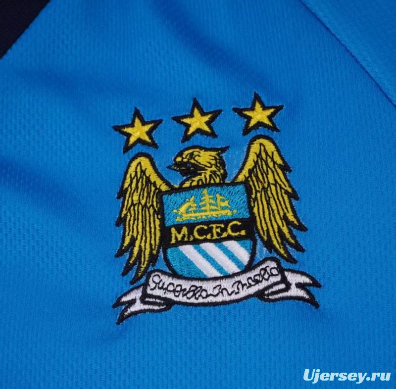 Retro Kids 97/98  Manchester City Home Jersey