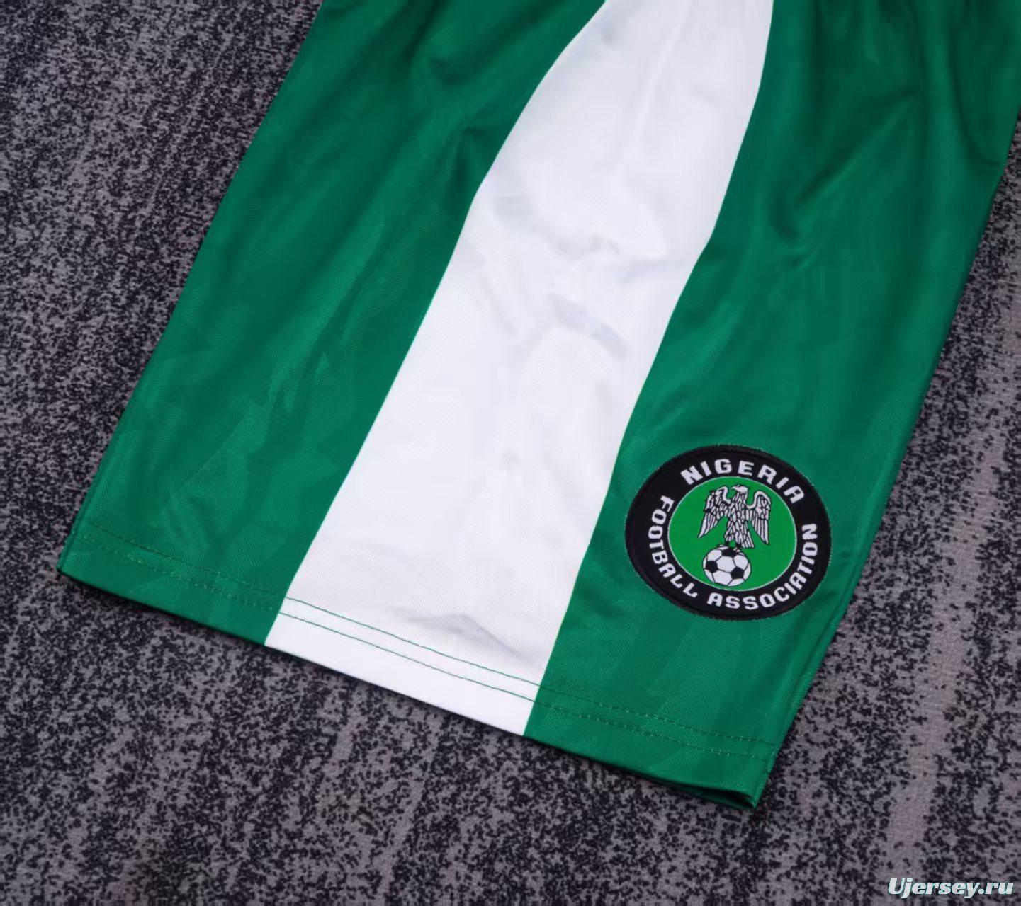 Retro Kids 1996  Nigeria Green Home Jersey