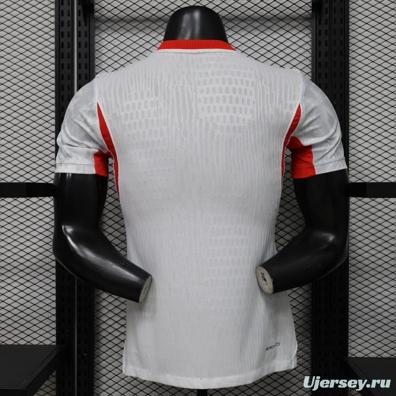 Player Version 2026 Poland Home White  Jersey