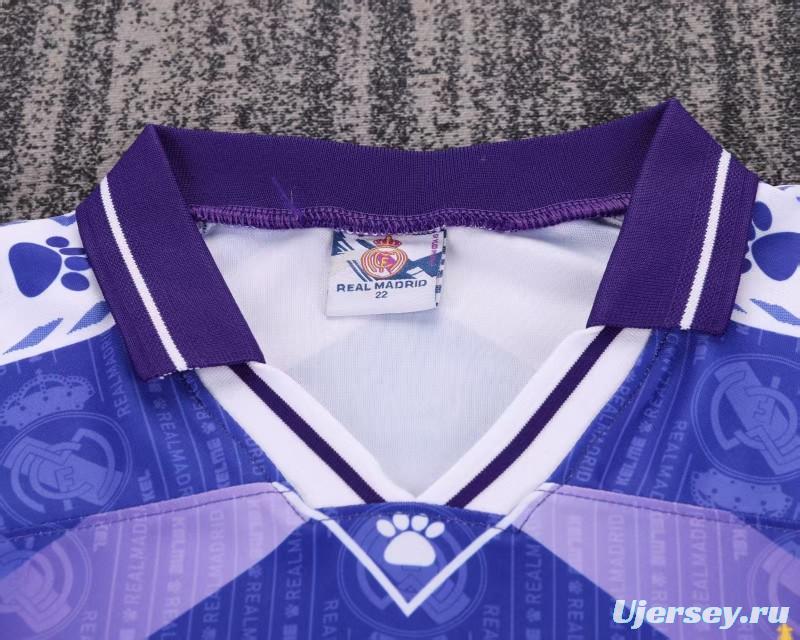 Retro Kids 96/97 Real Madrid Away Jersey