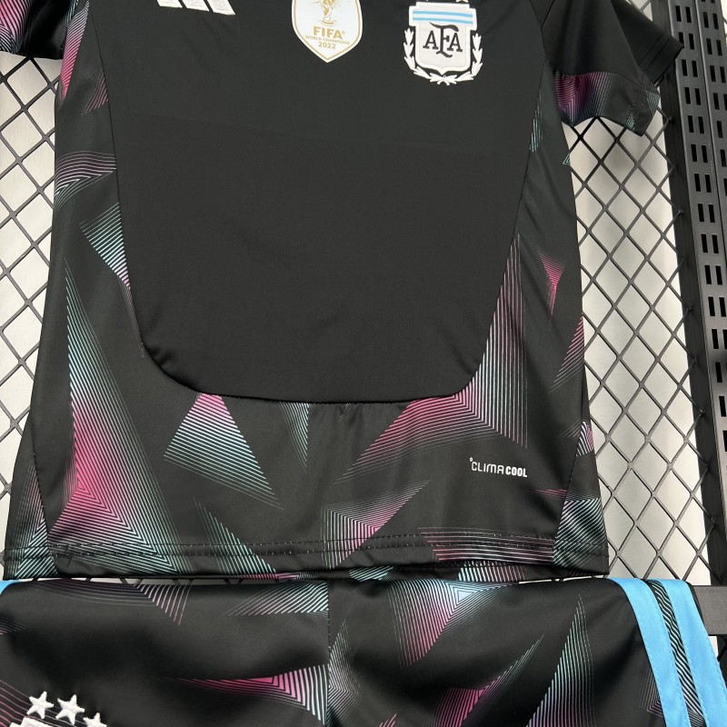 2026 Kids Argentina World Cup Goalkeeper Kit