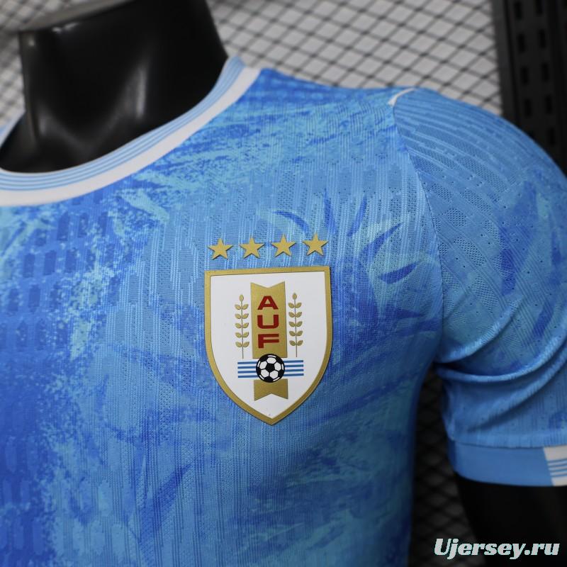 Player Version 2026 Uruguay Home Sky Blue Special Edition   Jersey
