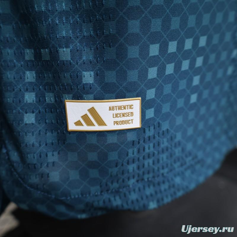 Player Version 26/27 Real Madrid Away Teal Blue  Jersey