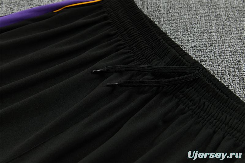 Player Version 26/27  Barcelona Light GreyHalf Zipper Jacket+Long Pants