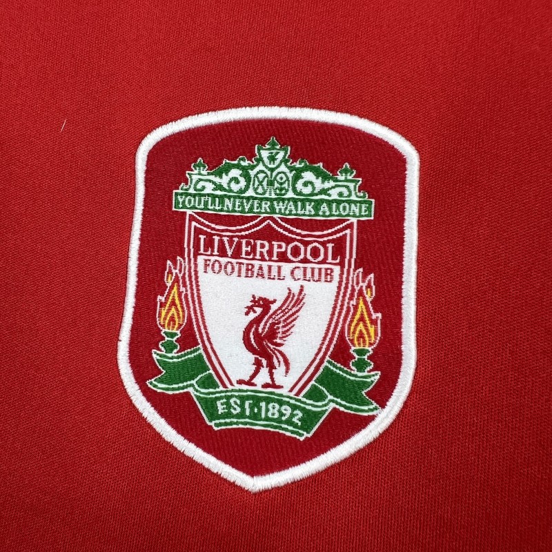 2002/04 Retro Liverpool Home Long Sleeve Jersey