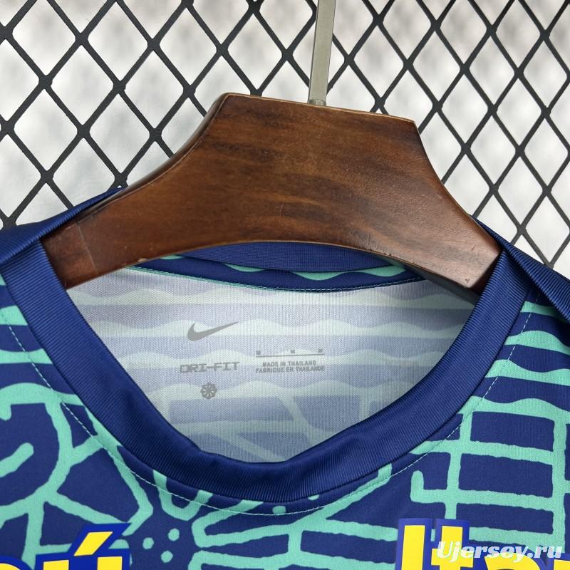 2024 Retro Brazil Pre-Match Jersey