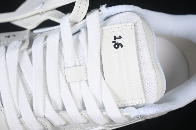 Off-White Out Of Office Low-Top Sneakers White Black Letters - AJD4