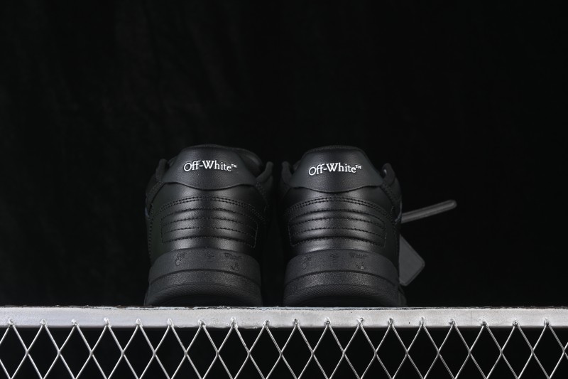 Off-White Out Of Office Low-Top Fashion Sneakers All Black - Y Edition