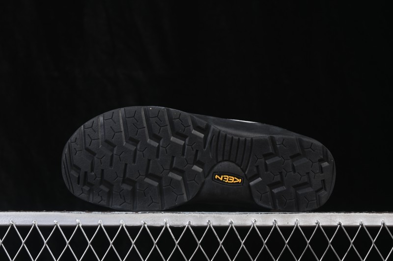 Keen Jasper Retro Street Style Outdoor Shoes in Light Gray-Yellow - F.C3