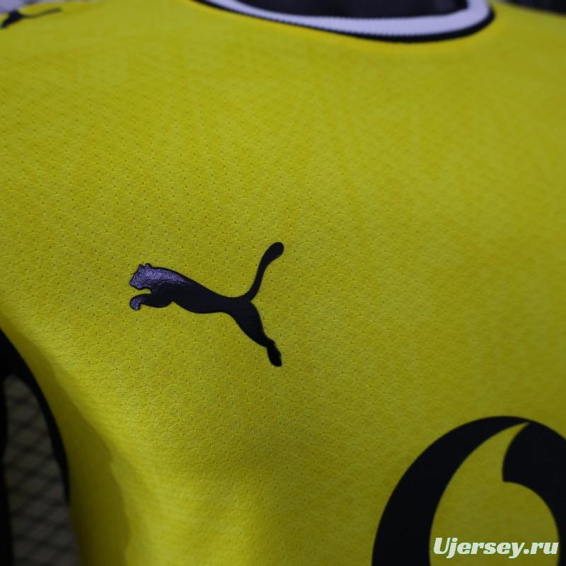 Player Version 26/27  Borussia Dortmund Yellow Home Long Sleeve Jersey