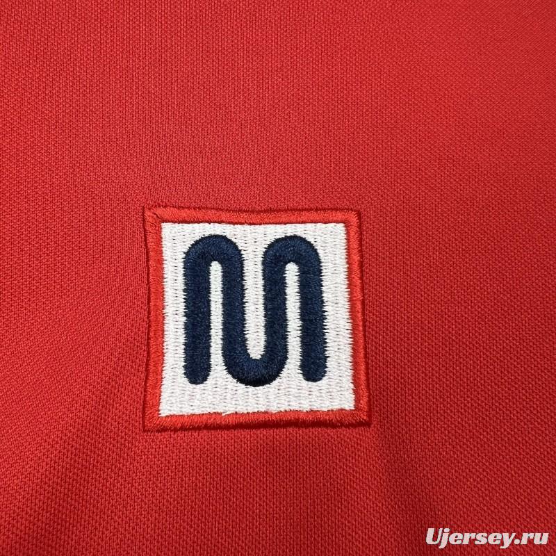1983/84 Retro Real Zaragoza Home Long Sleeve Jersey