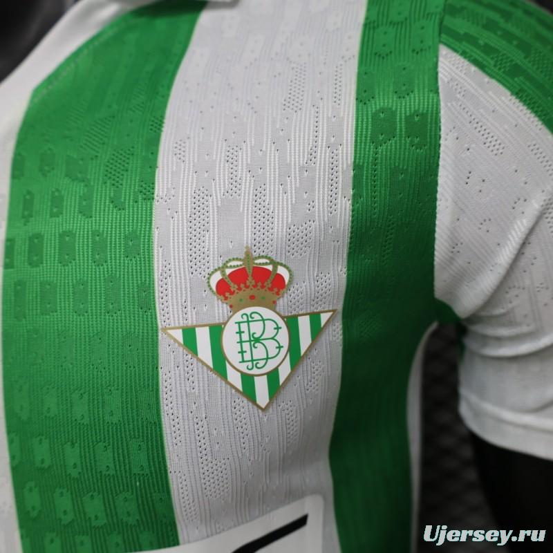Player Version 26/27 Real Betis Home Jersey