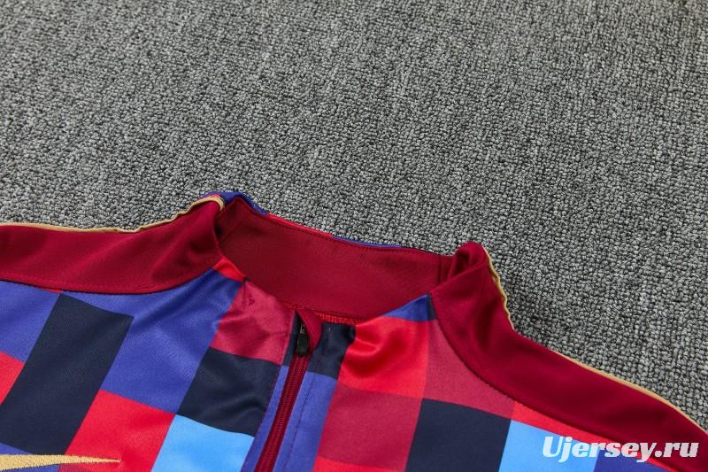 26/26 Barcelona Half Zipper Jacket Tracksuit + Long Pants
