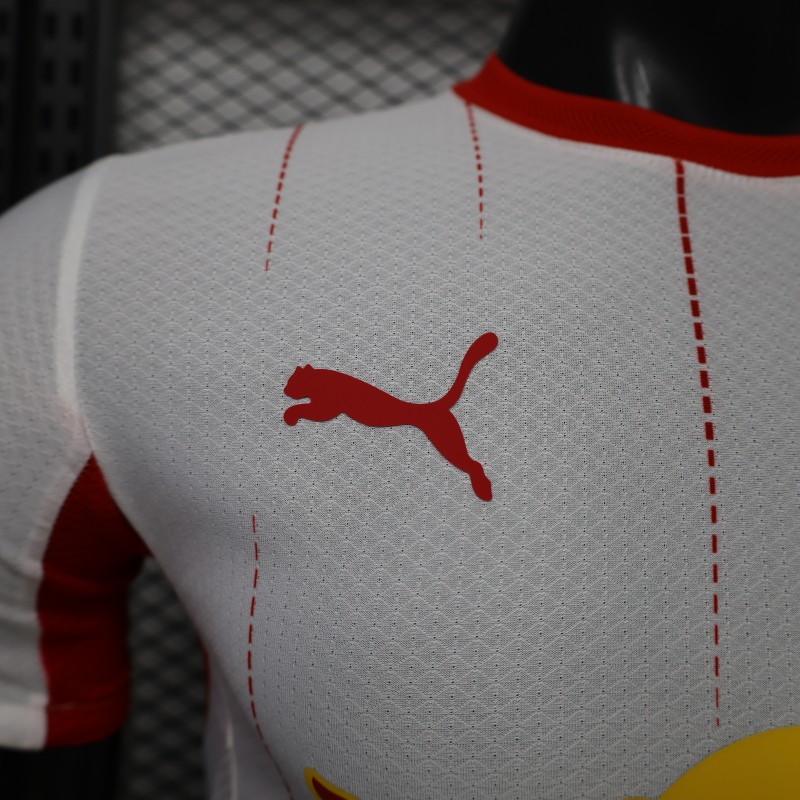 Player Version 26/27 RB Leipzig Home White  Stripes Jersey
