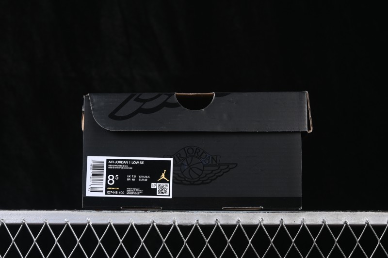 Nike Air Jordan 1 Low Retro Basketball Shoes with Classic Colorway and Cushioned Sole - IO7448-400