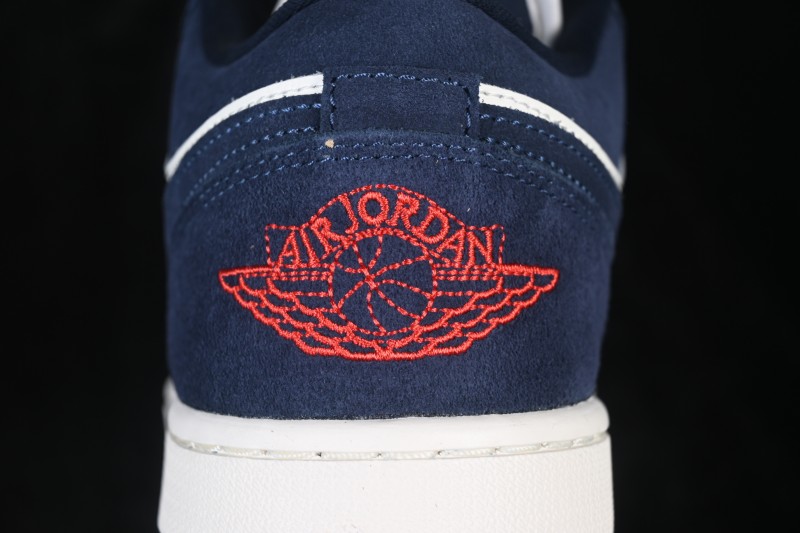 Nike Air Jordan 1 Low Retro Basketball Shoes with Classic Colorway and Cushioned Sole - IO7448-400