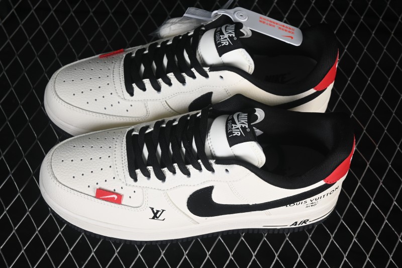 Nike Air Force 1 '07 Low Casual Sneakers with Full-Length Air Cushion - DN1688-815