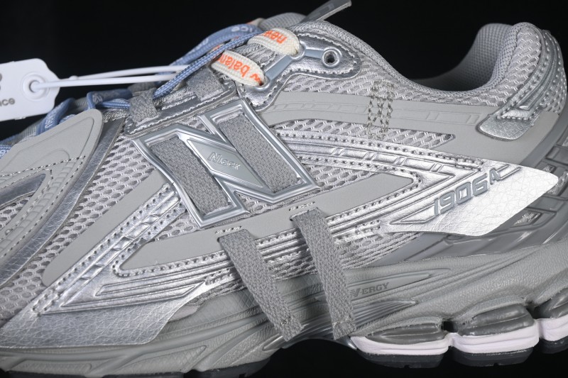 New Balance 1906 Series Retro Dad-Style Casual Running Shoes with Breathable Mesh and T-Beam Arch Support - M1906AG