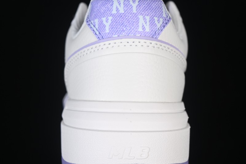 New York MLB Bigball Chunky Liner Denim Monogram New York Yankees Elevated Thick Sole Casual Sneakers - 3ASXM046N50LDS