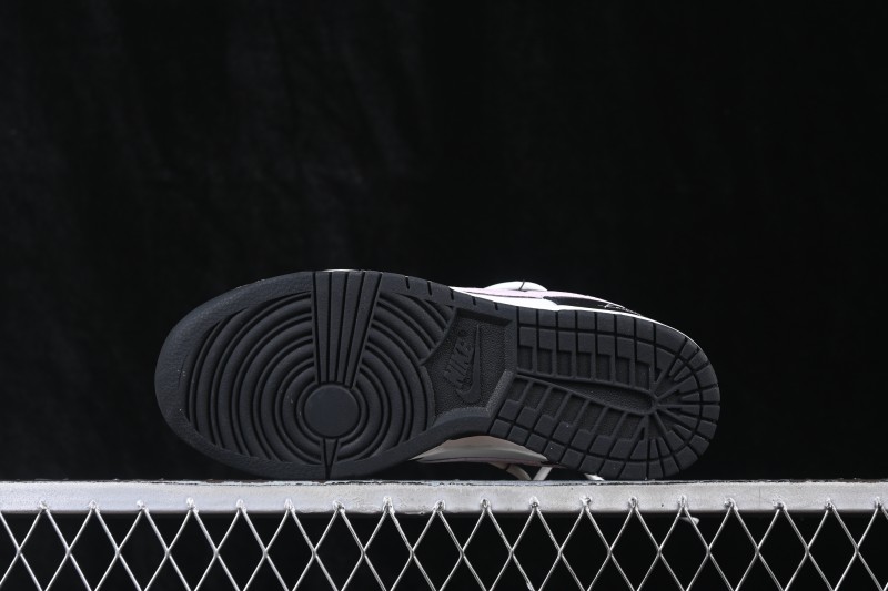 Nike SB Dunk Low Black Pink Strap Low-Top Skateboarding Shoes - CW1590-100