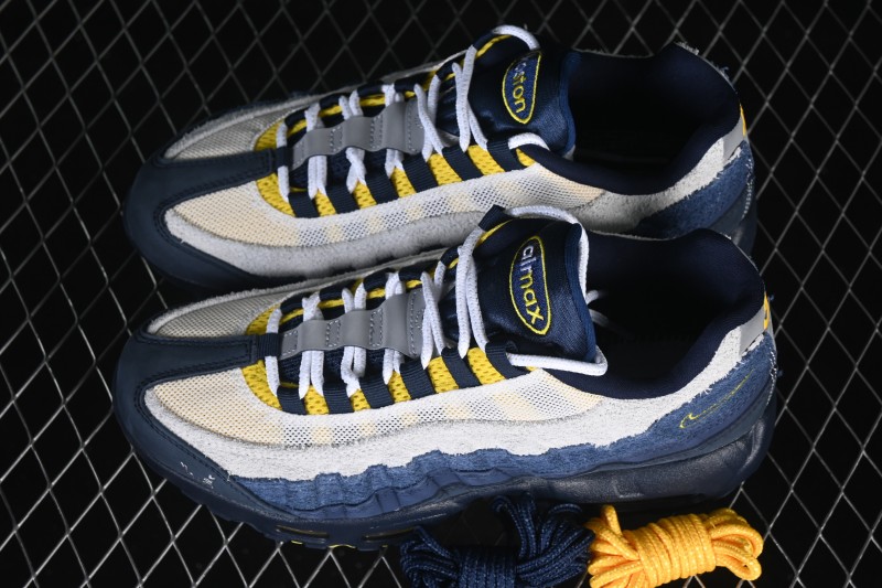 Nike Air Max 95 Retro Running Shoes with Visible Air Cushioning - HQ8492-400