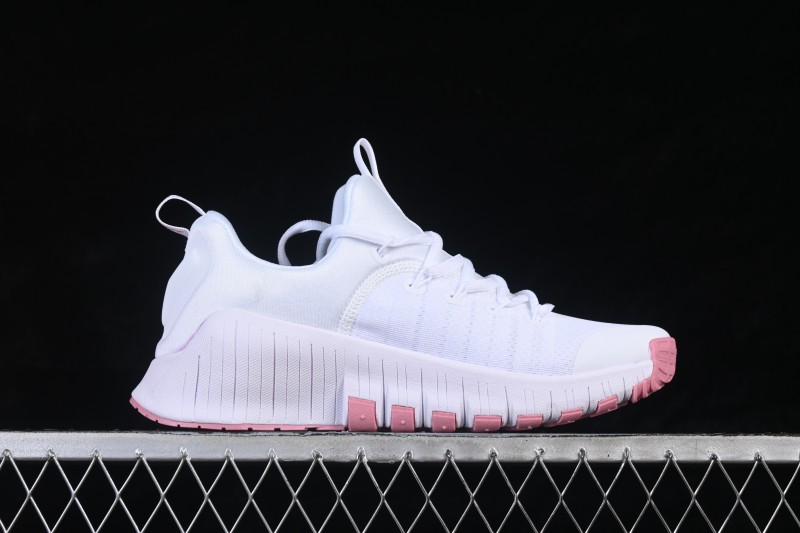 Nike Free Metcn 6 Mesh Lace-Up Cushioned Training Lifestyle Shoes - FJ7126-106
