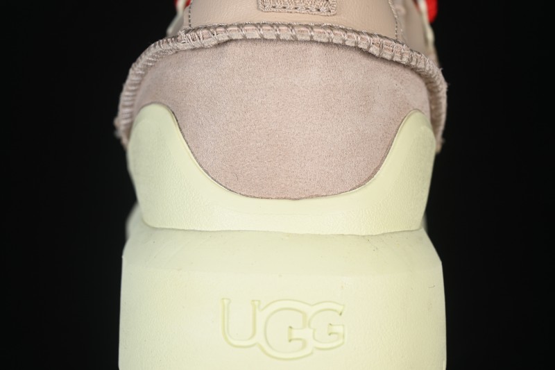 UGG Heritage Utility Sneaker Unisex Sheepskin Snow Chunky Shoes with Water-Repellent Suede - 1170910
