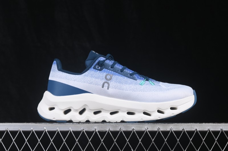 On Cloudtilt Comfortable Non-Slip Low-Top Casual Urban Running Shoes White Blue - X.C3