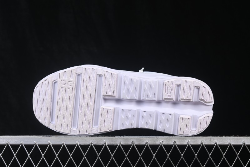 On Cloudtilt Lightweight Cushioned Low-Top Urban Commute Running Shoes - White White