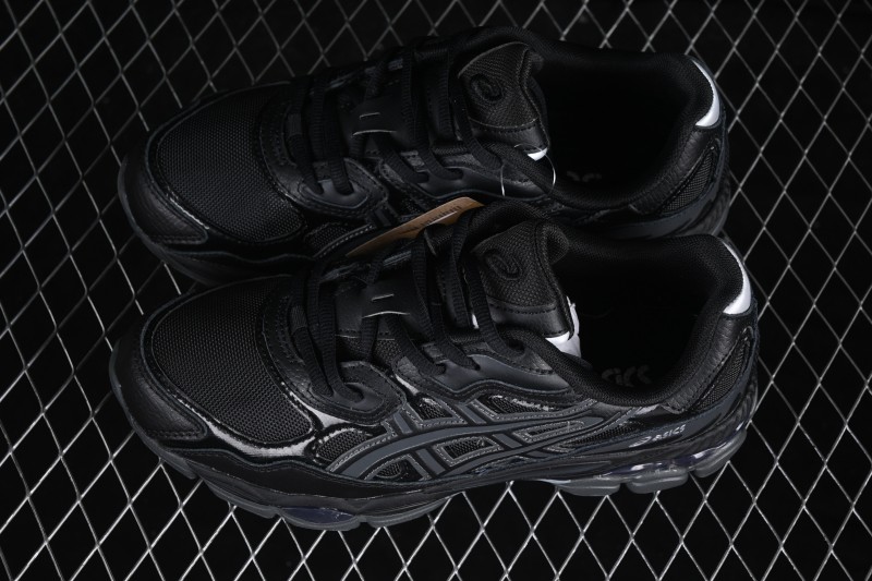 Asics Gel-NYC Retro Running Shoes with Breathable Mesh and Suede Upper - 1203A280-003