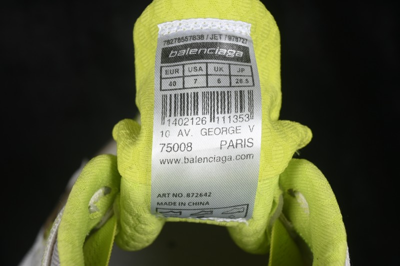 Balenciaga Jet Embossed Round-Toe Chunky Low-Top Dad Sneakers with Textured Print - WMRTN9197