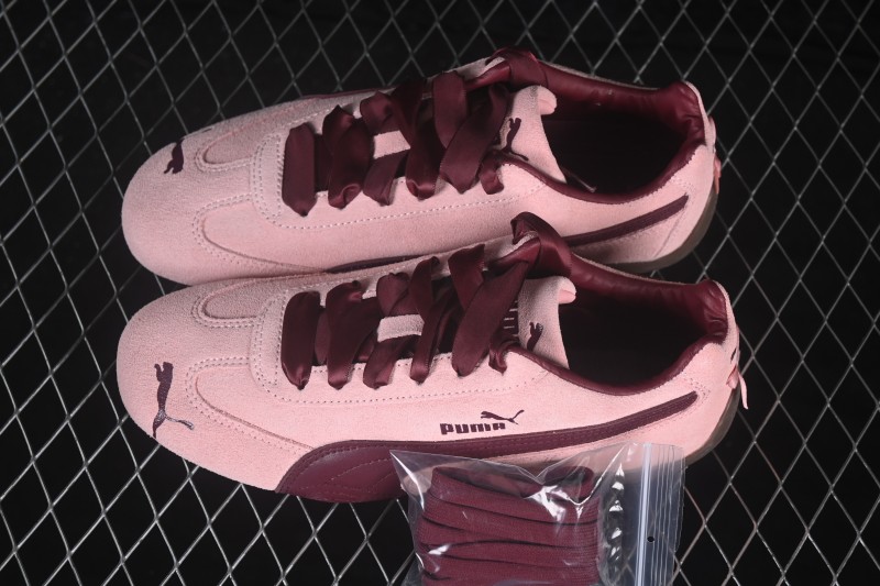 Puma Speedcat Low-Top Lifestyle Racing Sneakers with Leather Upper - 408177-01