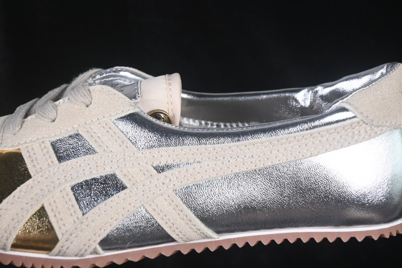 Versace x Onitsuka Tiger Tai-Chi Sakura Lace-Up Flat Low-Top Casual Sneakers - G.C3