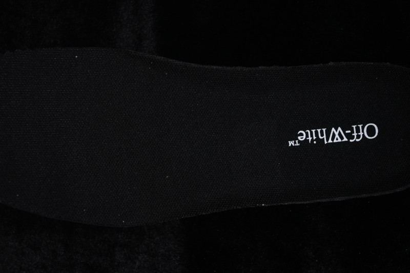 Off-White Out of Office Low-Top Fashion Skate Shoes Black-White