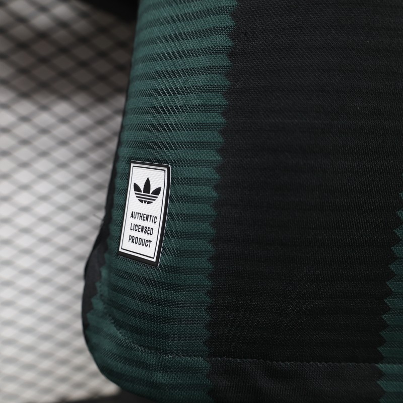 Player Version 26/27 Celtic Away Dark Green Stripes Jersey