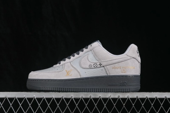 Nike Air Force 1 '07 Low Basketball Shoes with Full-Length Air Cushion - KD1688-010