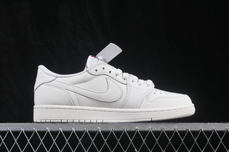 Nike Air Jordan 1 Retro Low OG Men's Basketball Shoes with Classic Swoosh Design - HQ6998-100