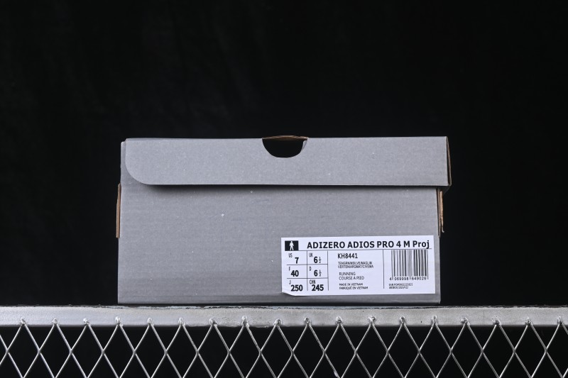 Adidas Adizero Adios 4 M Lightweight Breathable Low-Top Running Shoes - KH8441