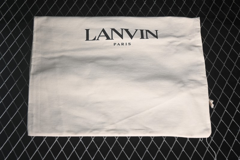 Lanvin Two-Tone Lace-Up Low-Top Lifestyle Casual Shoes - AJE5