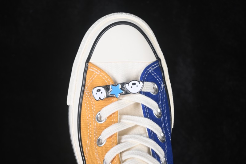 Converse Matsui x Chuck 70 Simple Fresh Lace-Up Round Toe High-Top Canvas Shoes - A21361C