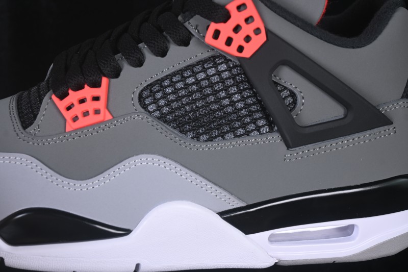 Air Jordan 4 Retro Infrared Black Grey - DH6927-061